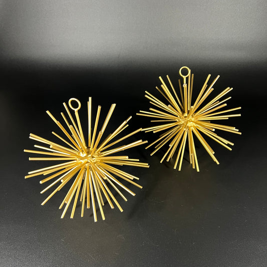 Vintage Hanging Atomic Starburst Balls