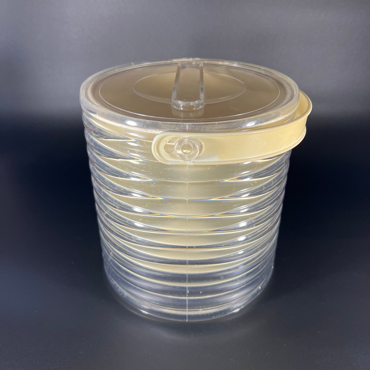 1970s Sally Designs Acrylic Ice Bucket