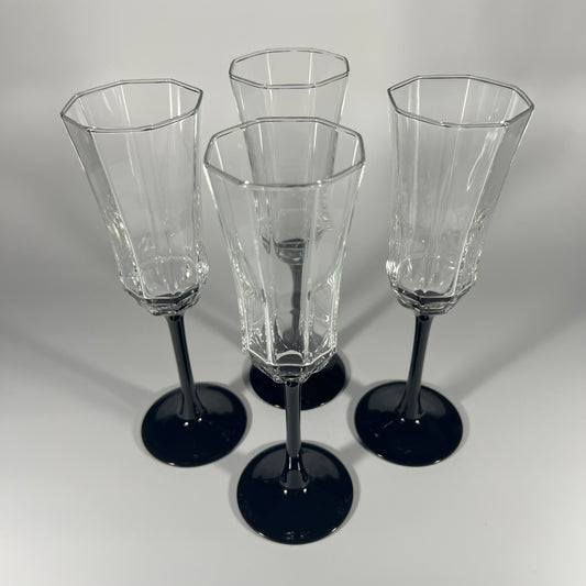 Luninarc France Champagne Flute Set