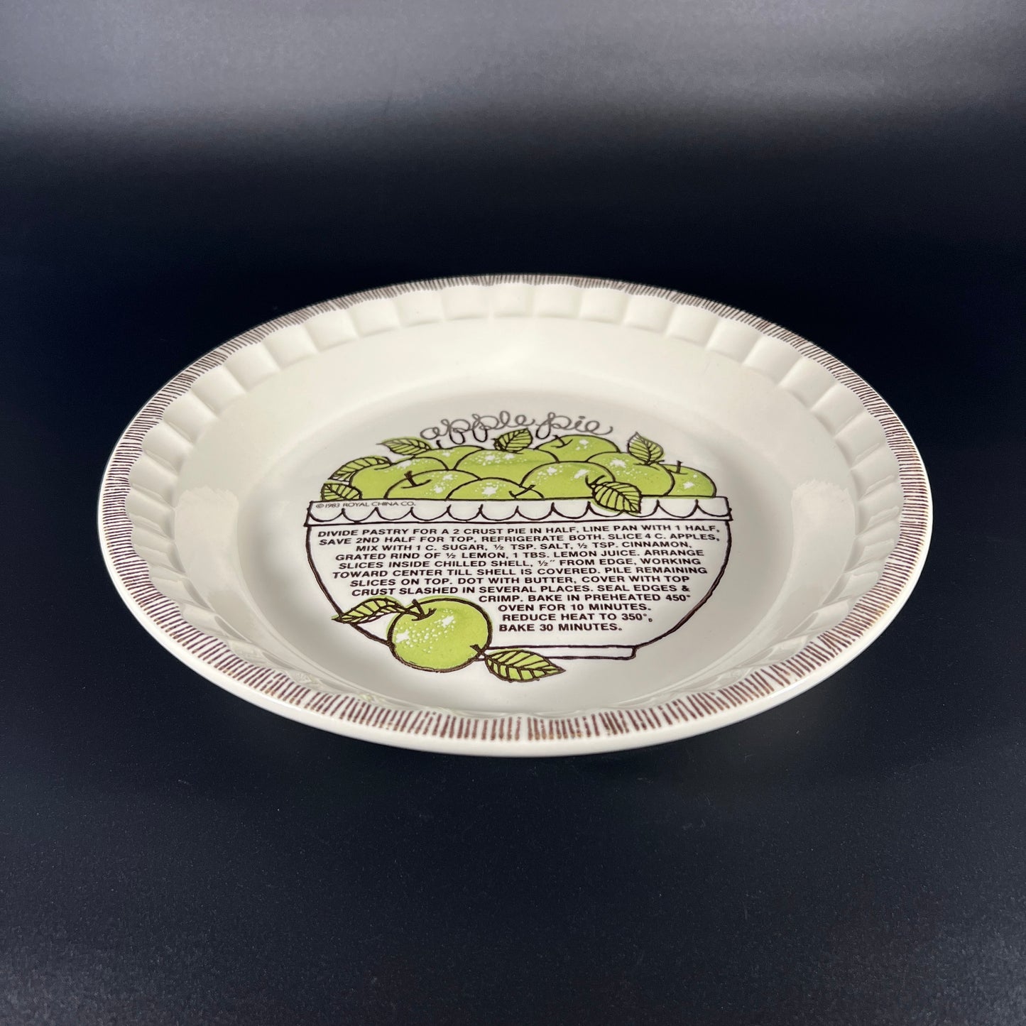 Apple Pie Dish