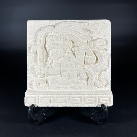 Chaman The Mayan Wizard Stone Decoration