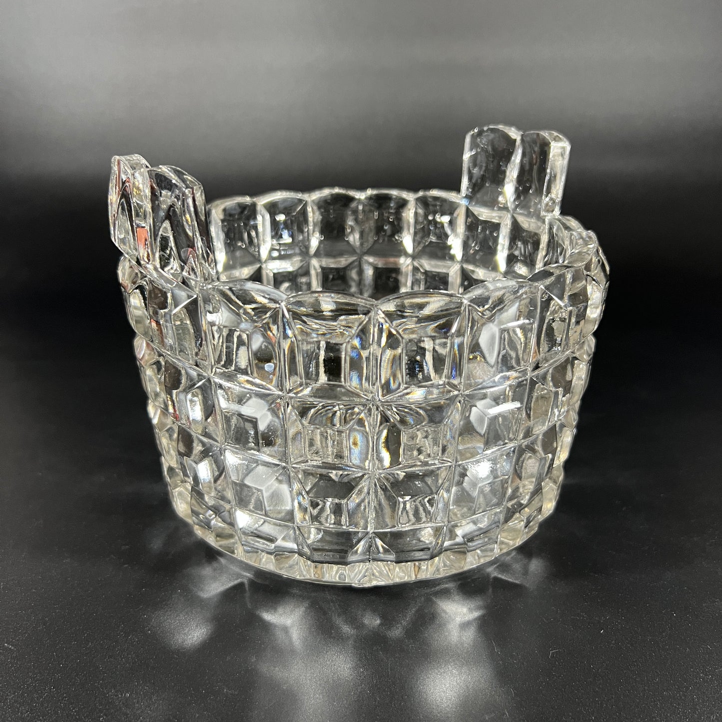 Duncan Miller Glass "Block" #331 Ice Tub