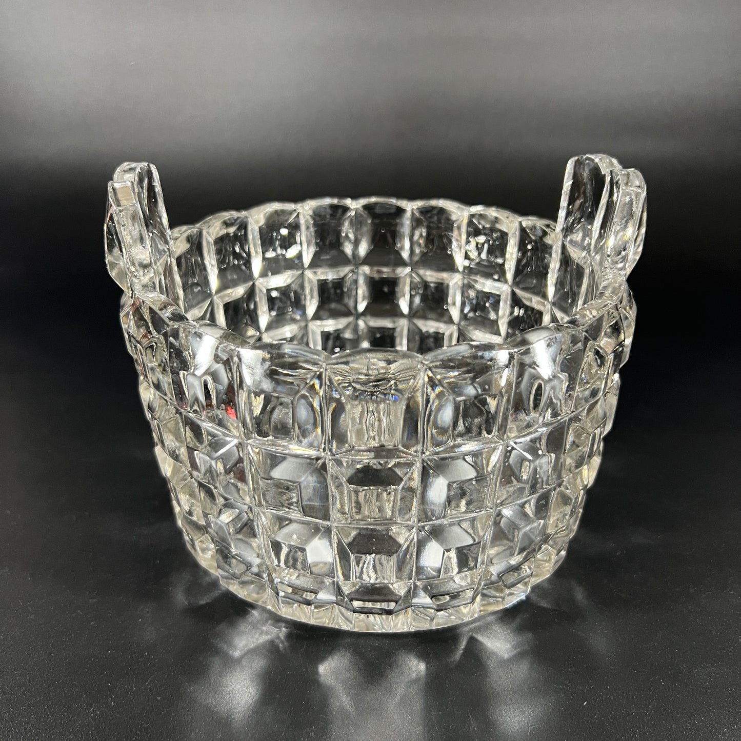 Duncan Miller Glass "Block" #331 Ice Tub