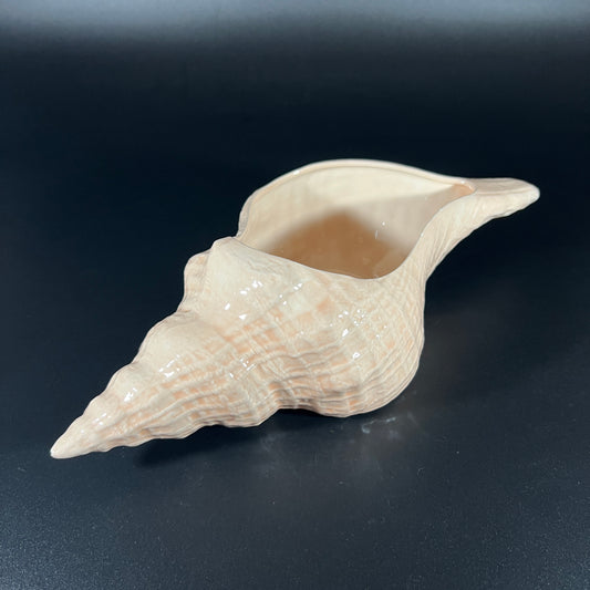 Pink Glazed Shell Bowl