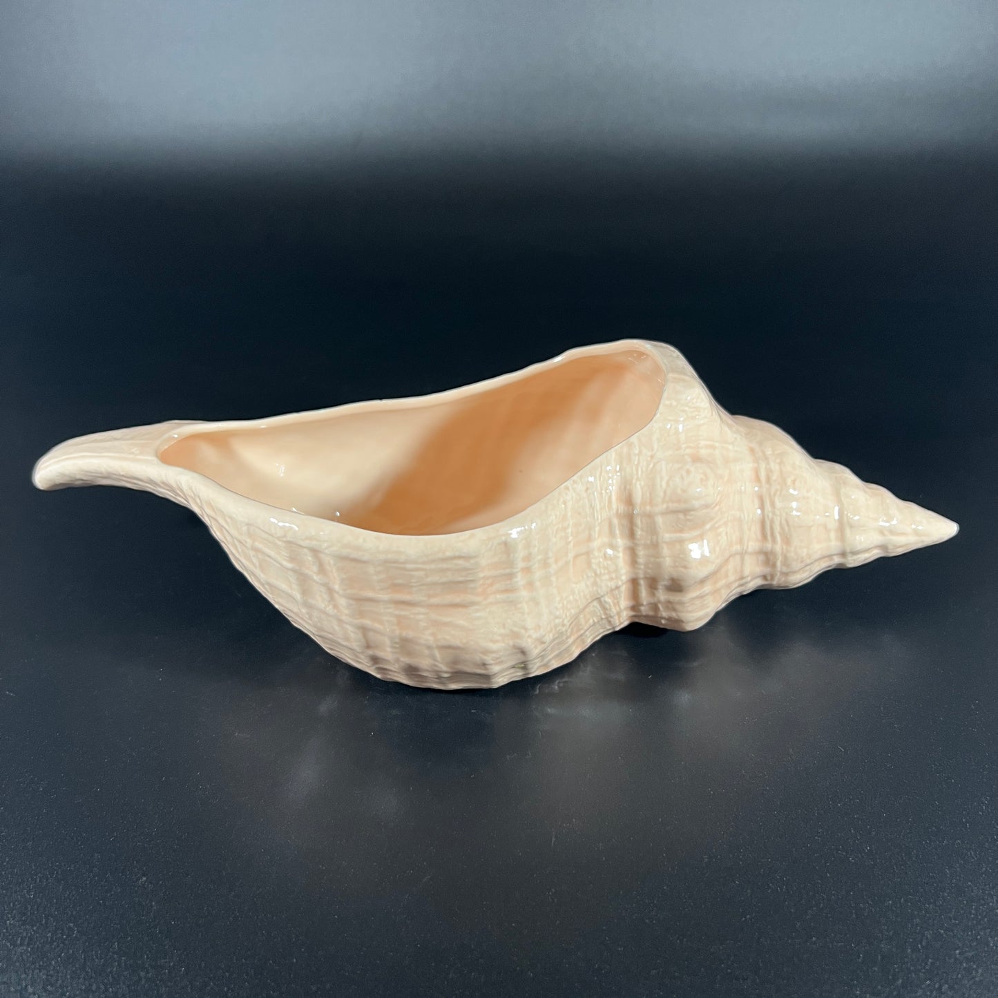 Pink Glazed Shell Bowl