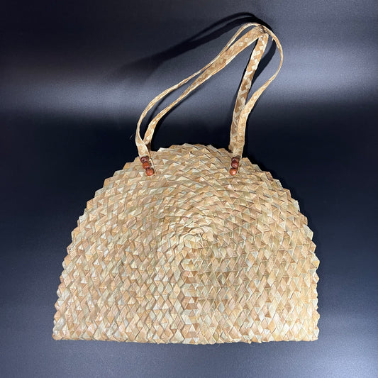 Vintage Large Handwoven Purse