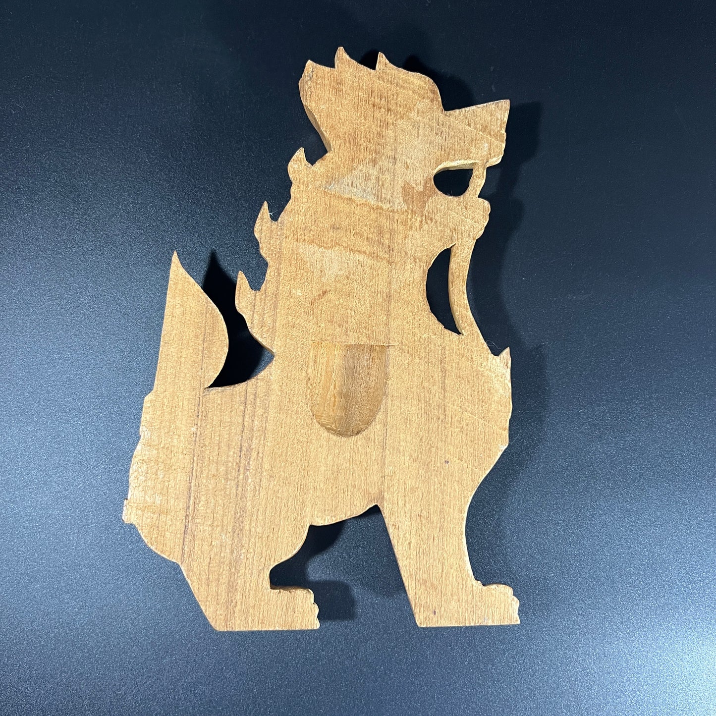 Foo Dog Wooden Plaque