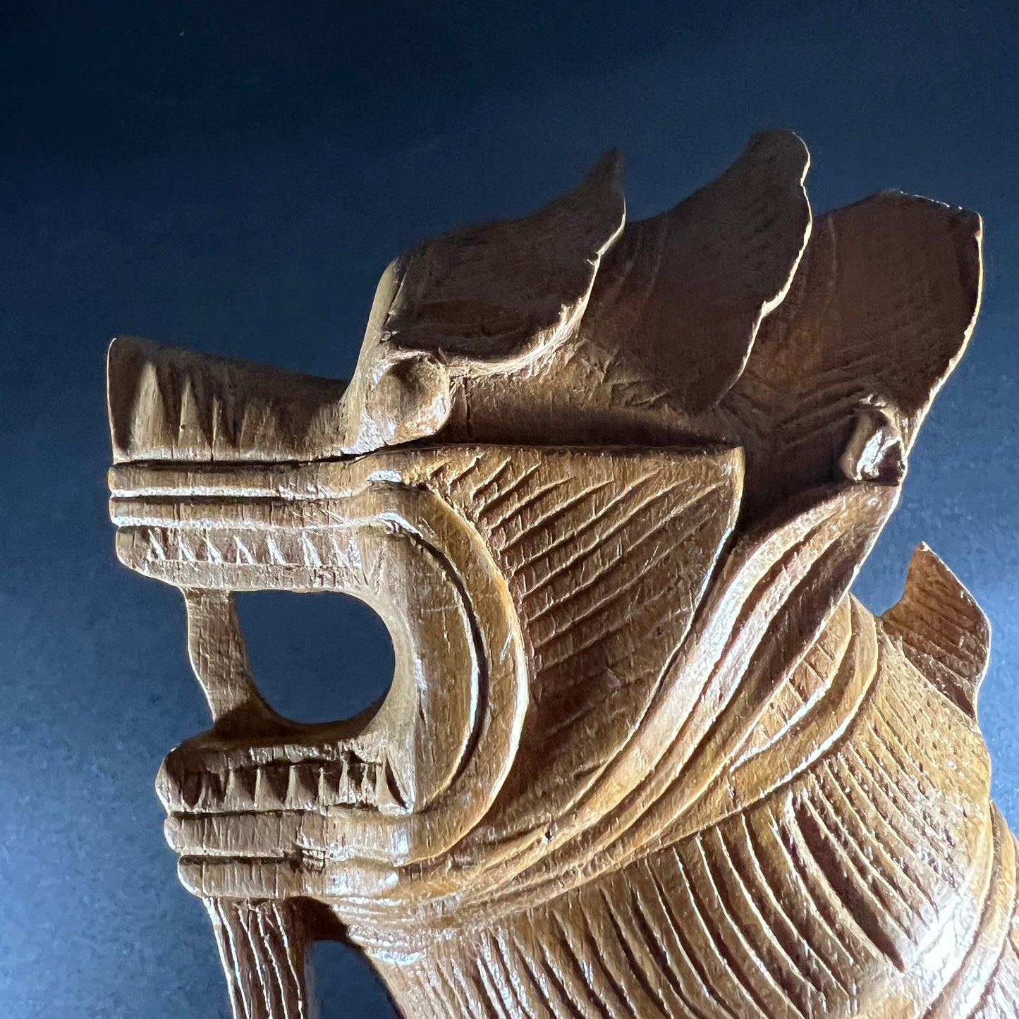 Foo Dog Wooden Plaque