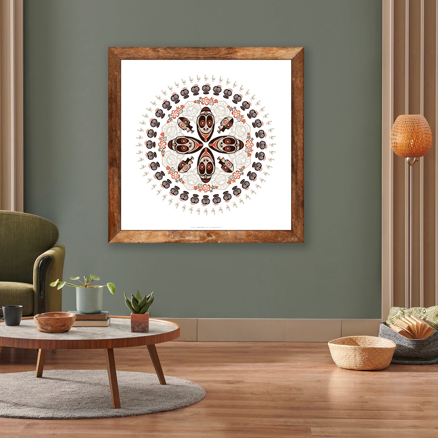 Dis-notic Print (24 x 24)