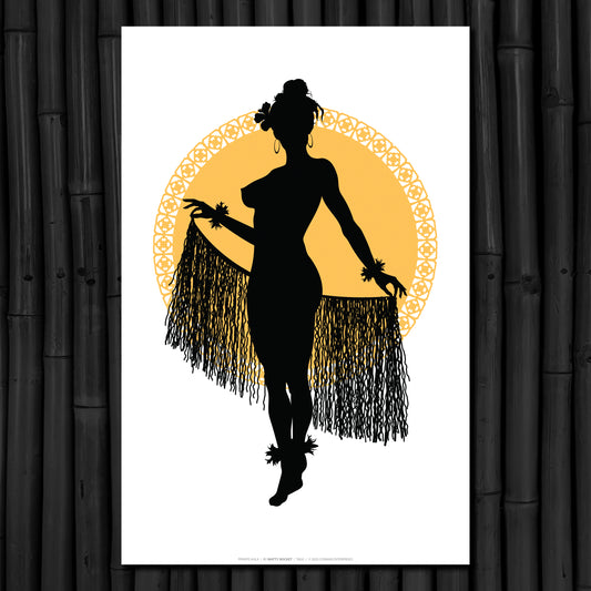 Private Hula Print (11 x 17)