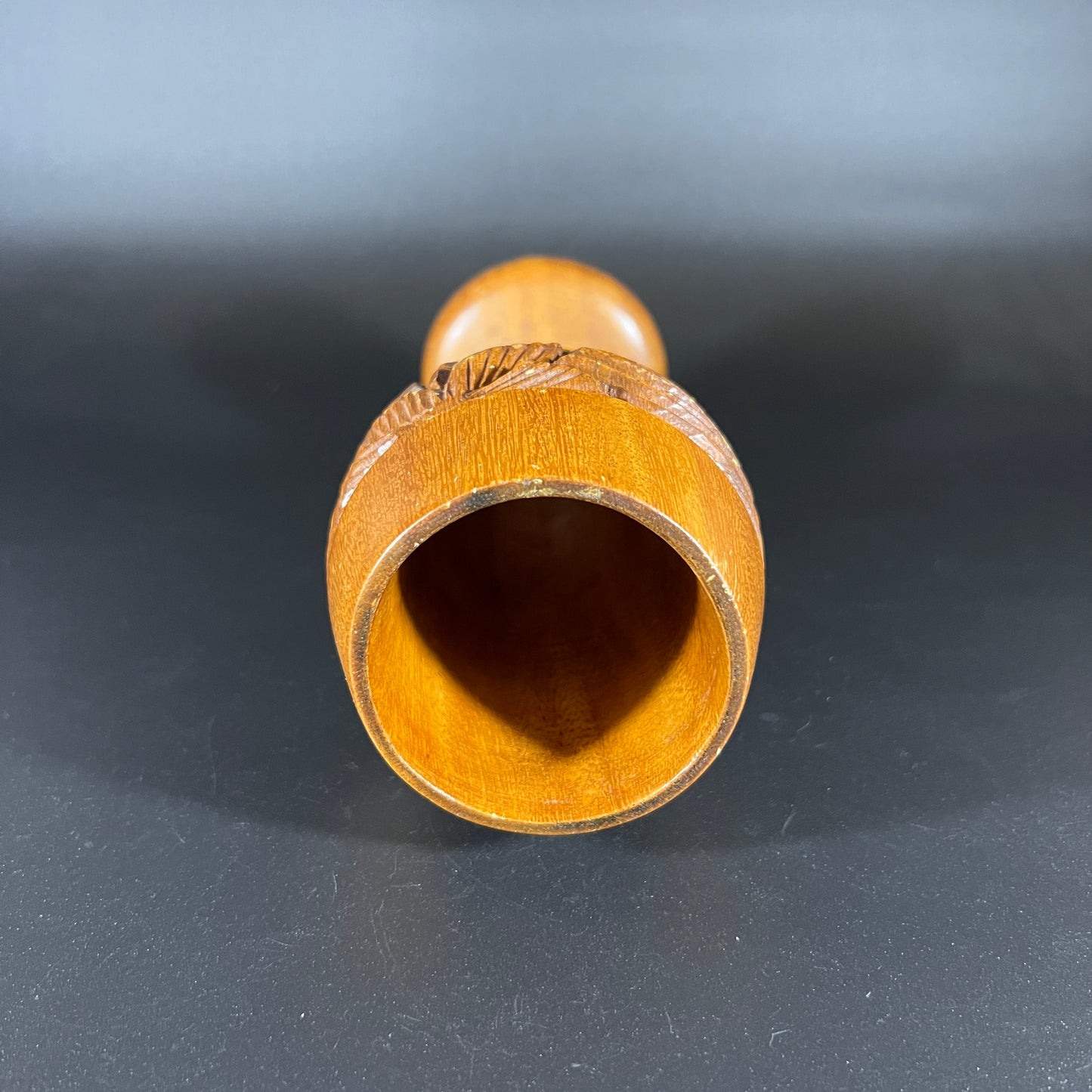 Hand-carved Tiki Goblet