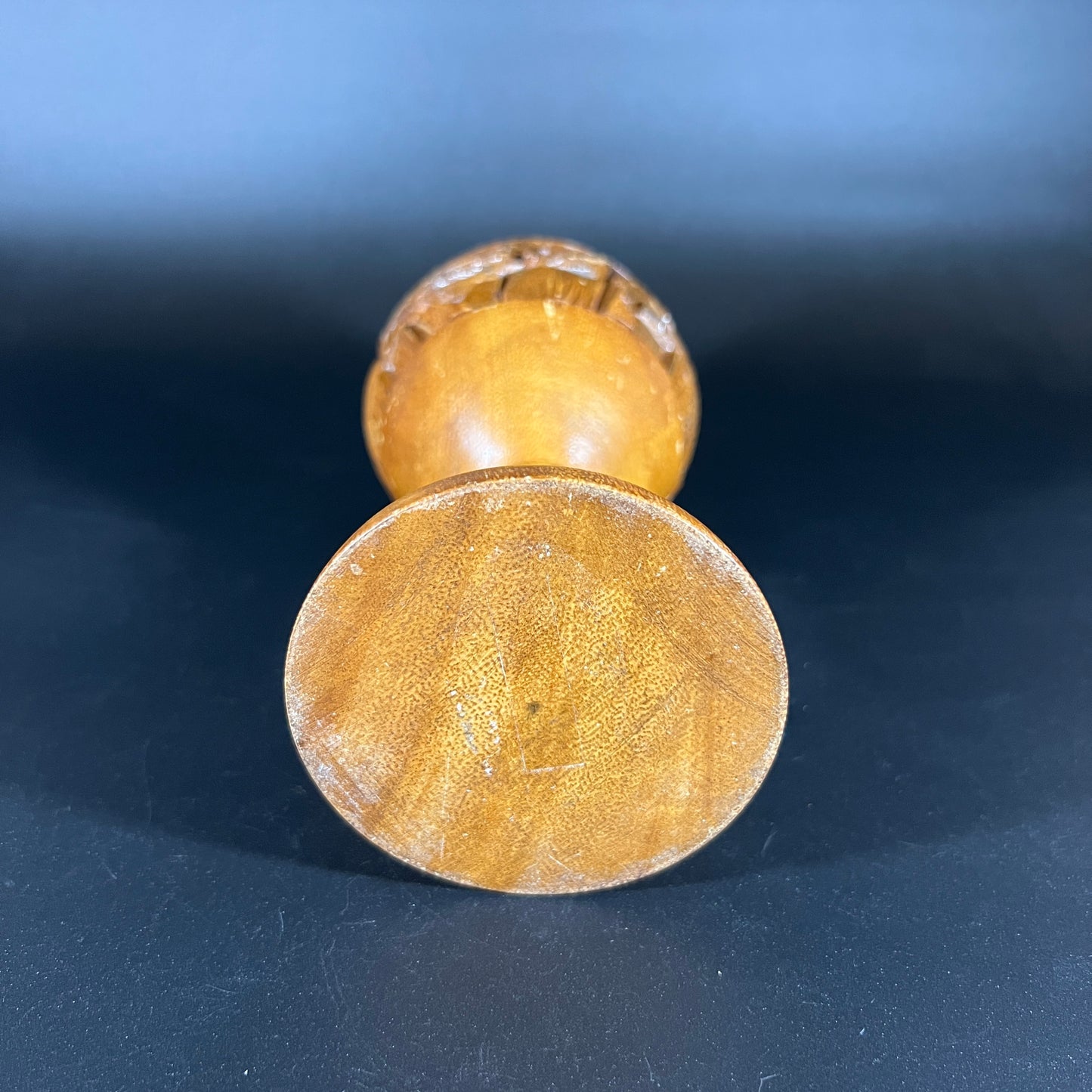 Hand-carved Tiki Goblet