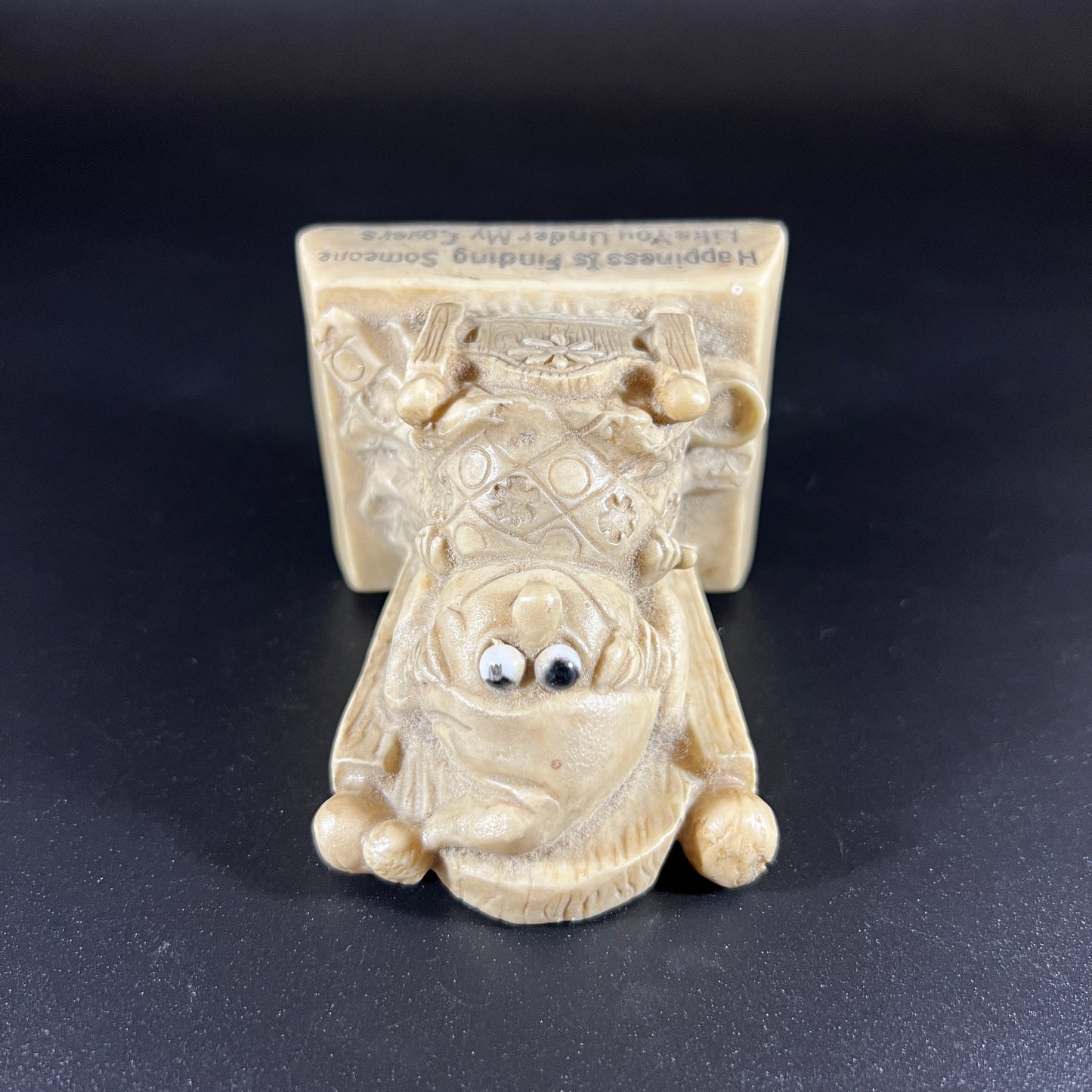 Russ Berrie "Under My Covers" Novelty Trophy