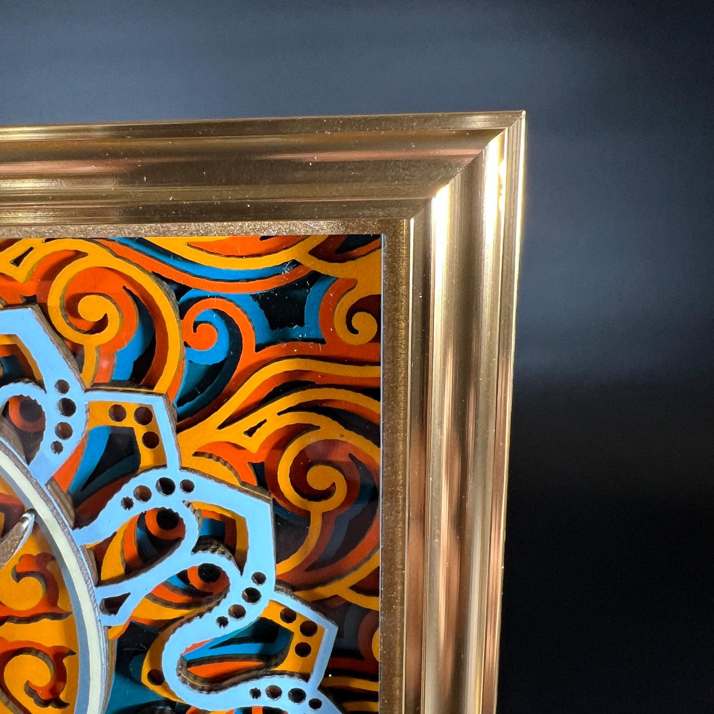 Celestrial Deer 3D Wood Art