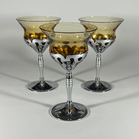 Farber Brothers Khrome Kraft Glasses (set of 3)