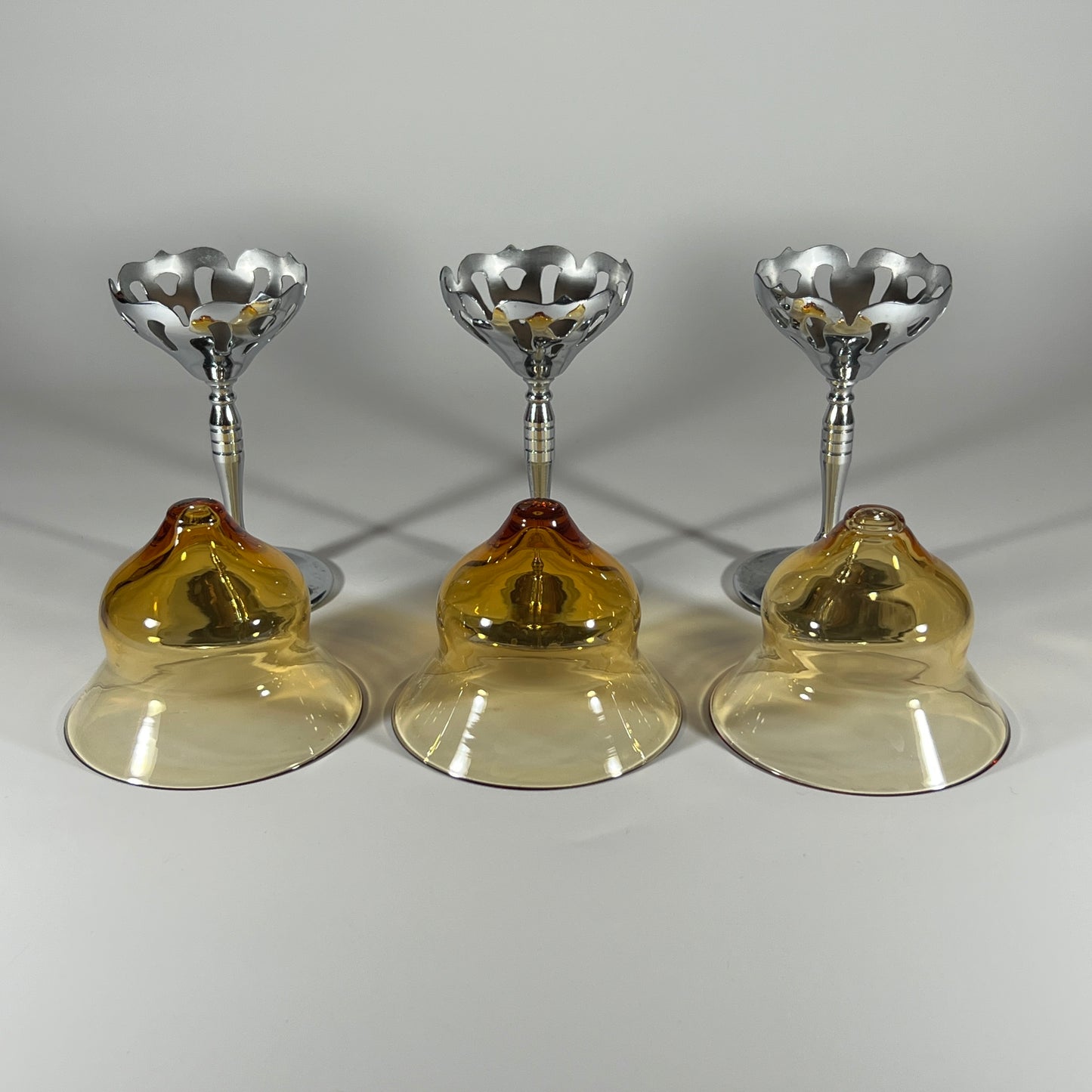 Farber Brothers Khrome Kraft Glasses (set of 3)