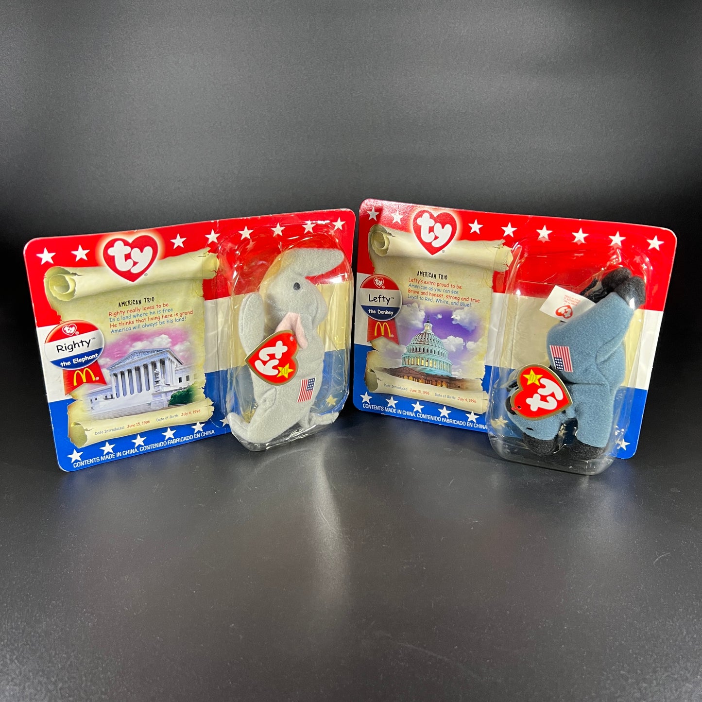 Ty Beanie Baby McDonalds Toys (set of 2)