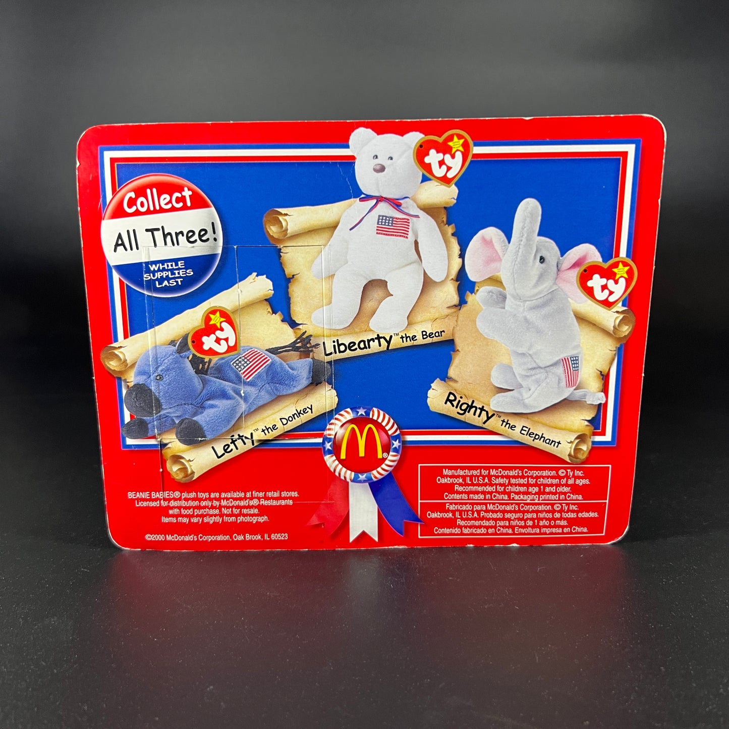 Ty Beanie Baby McDonalds Toys (set of 2)