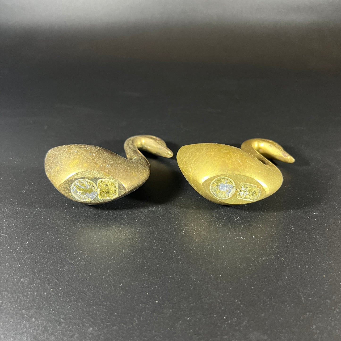 Brass Geese (set of 2)