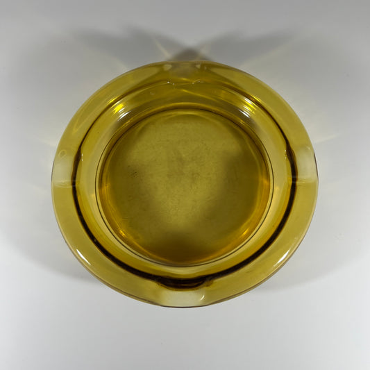 MCM Honey Amber Ashtray