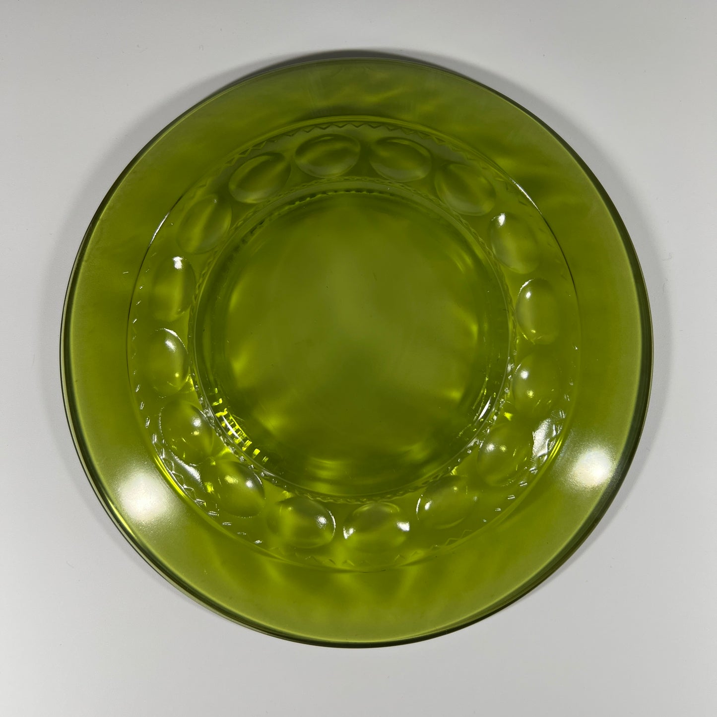 Indiana Glass King's Crown Vintage Plates (set of 5)