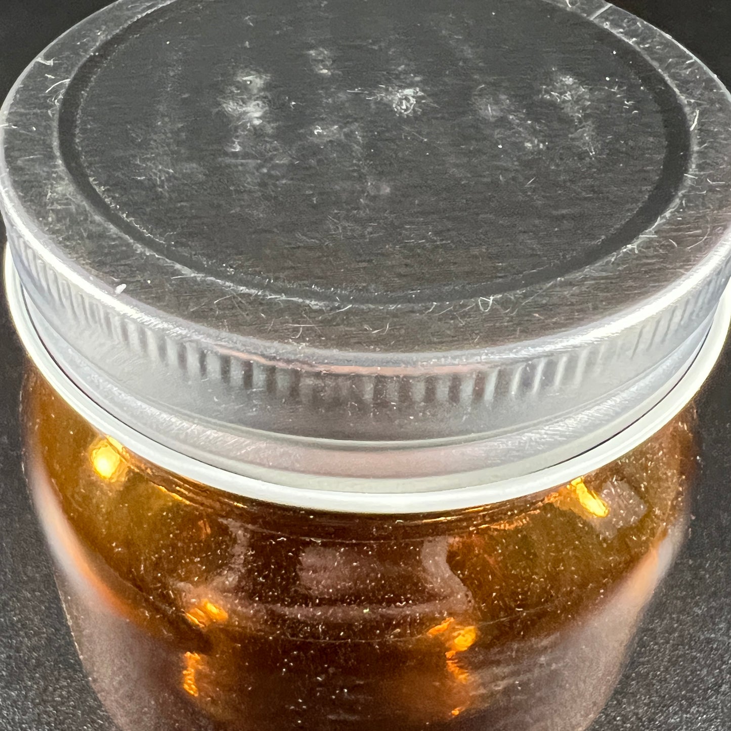 Amber Mason Jars (set of 16)
