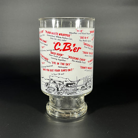 Vintage CB'er Lingo Glass