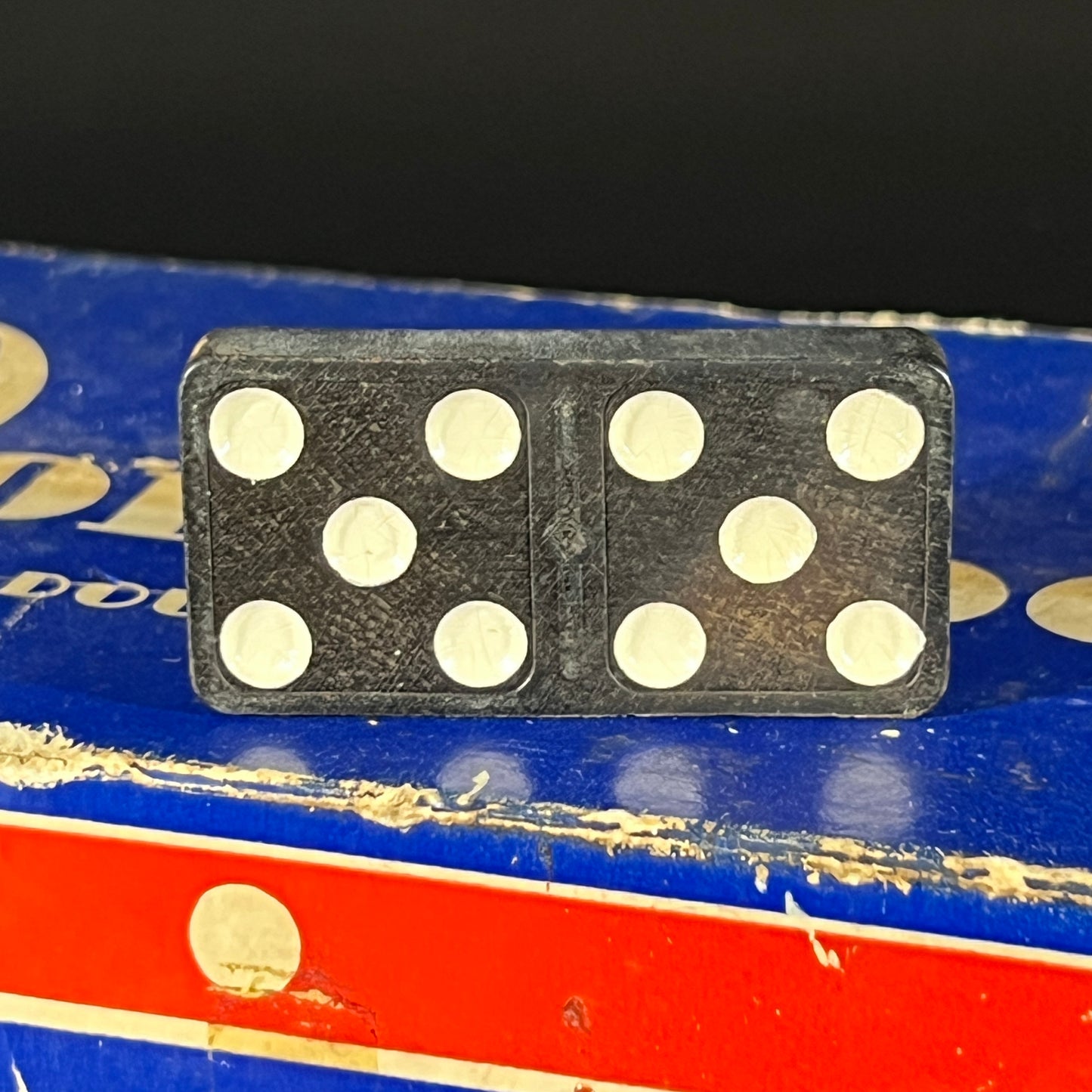 1950s Dominoes Double Nine Game Set