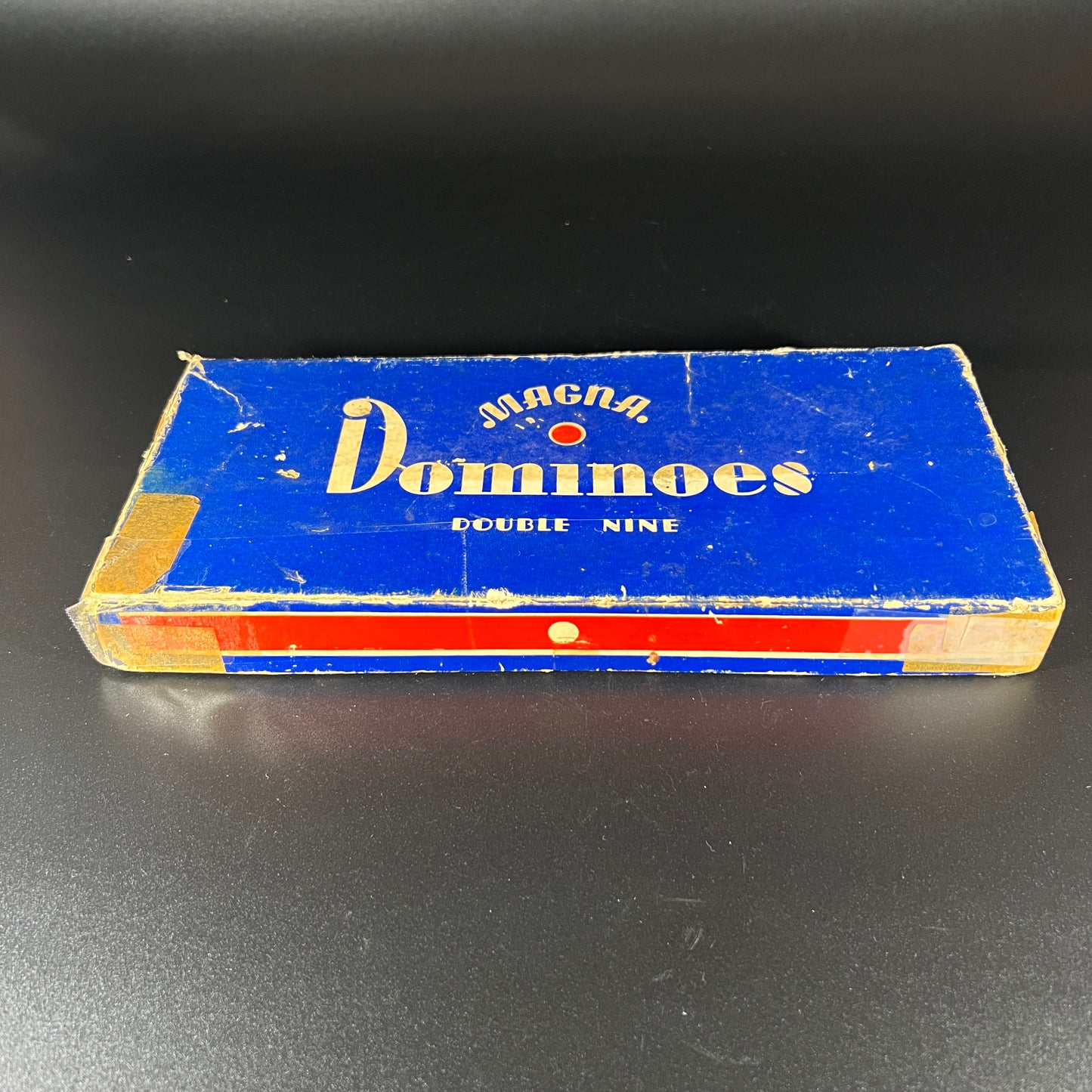 1950s Dominoes Double Nine Game Set