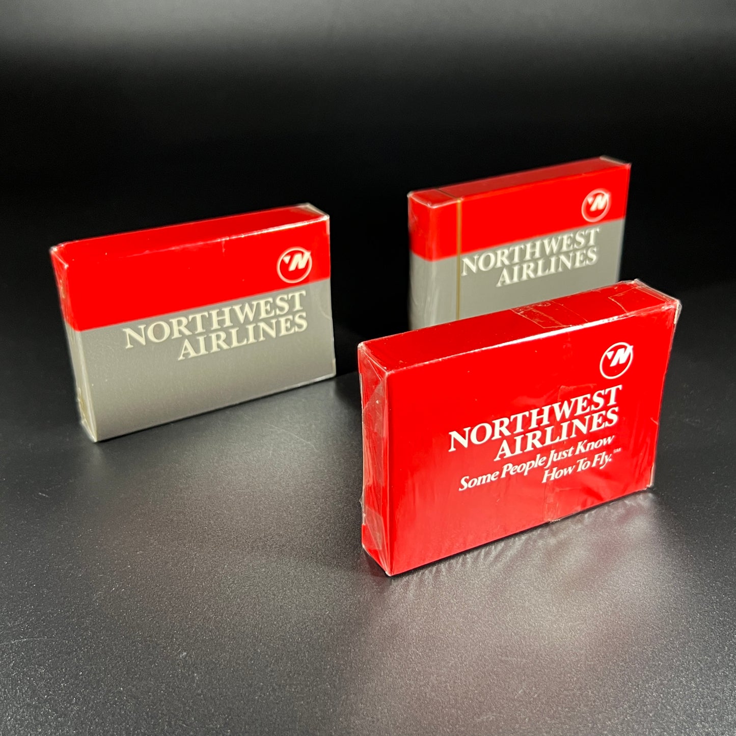 Northwest Airlines Playing Card Decks NIB (set of 3)