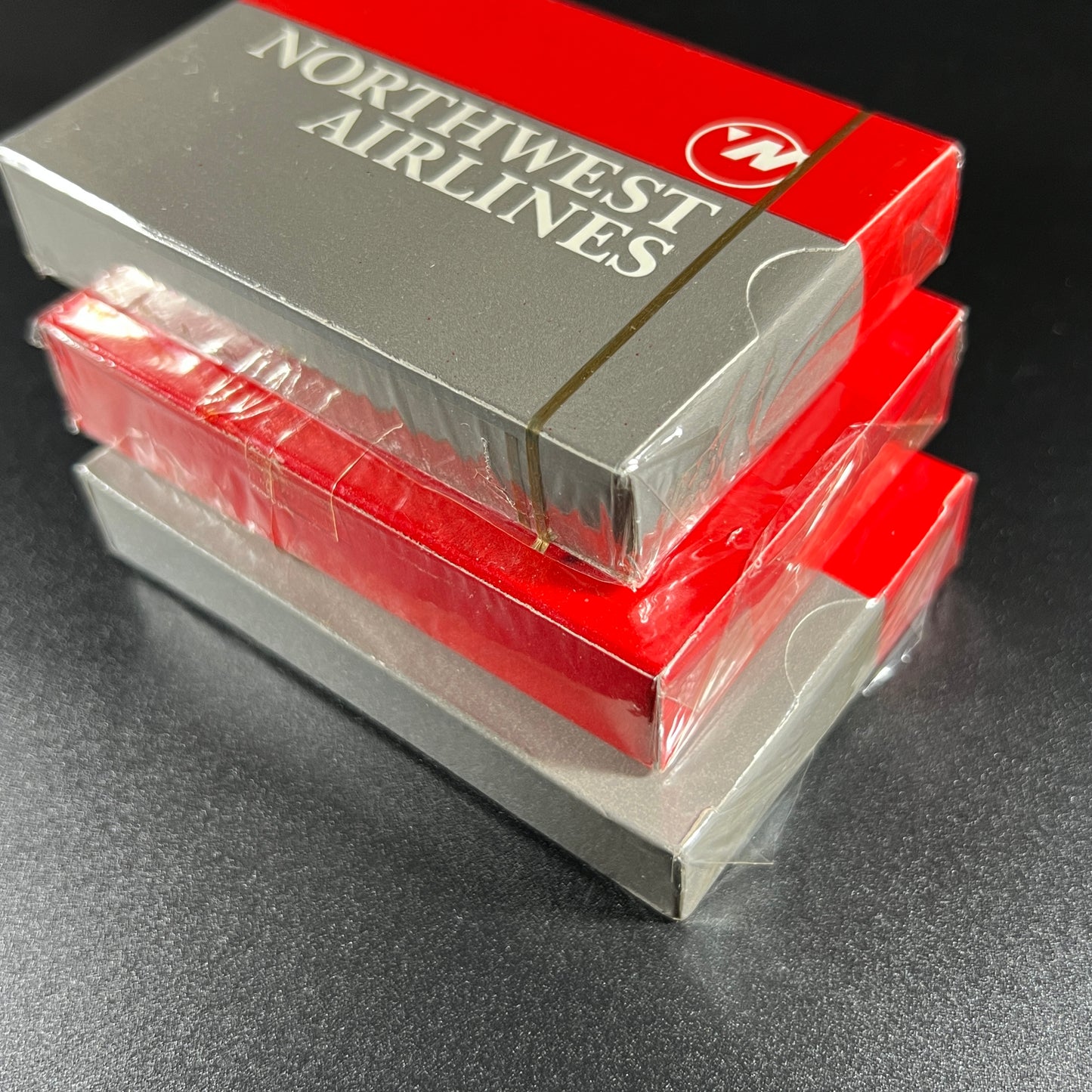 Northwest Airlines Playing Card Decks NIB (set of 3)