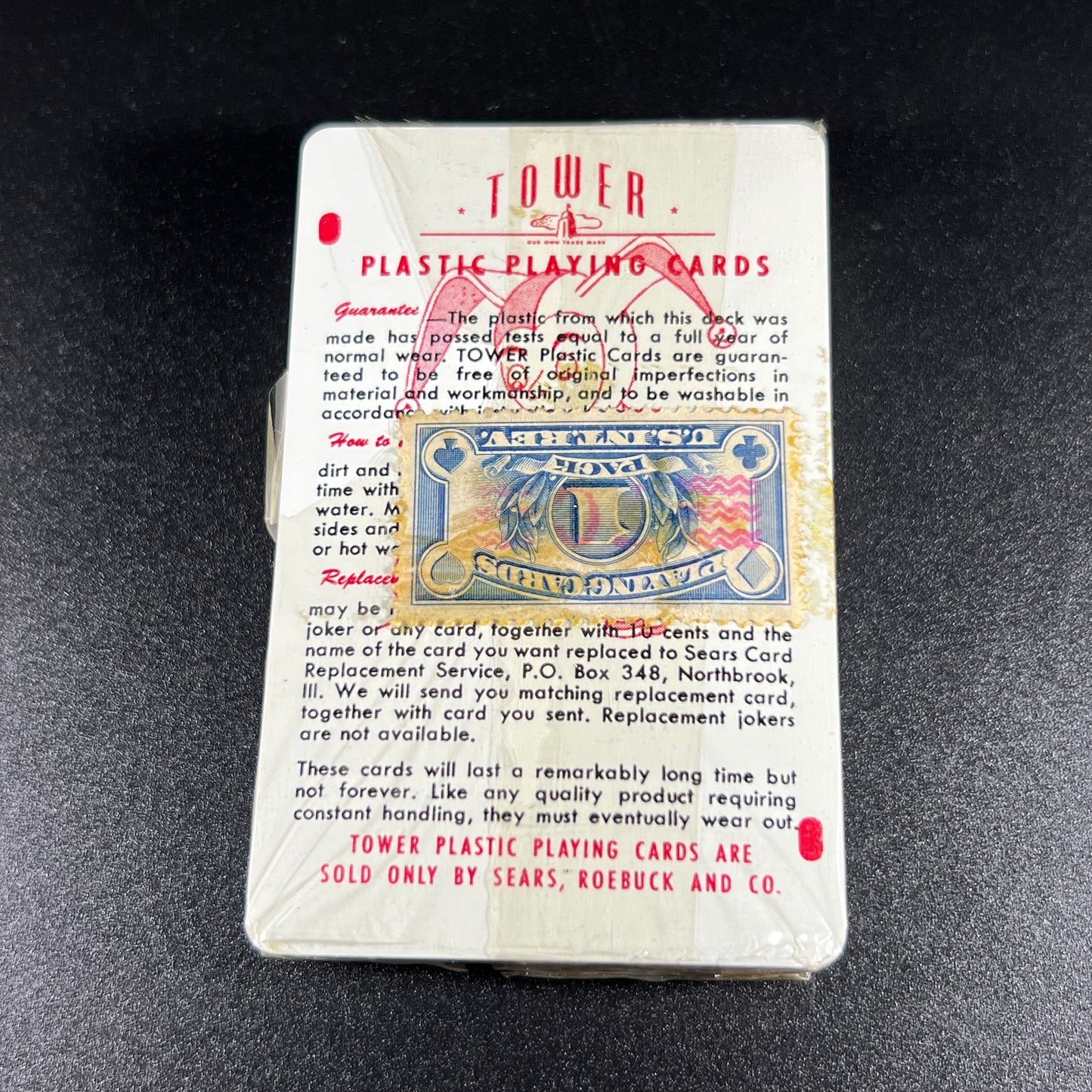 Tower Playing Card Deck NIB