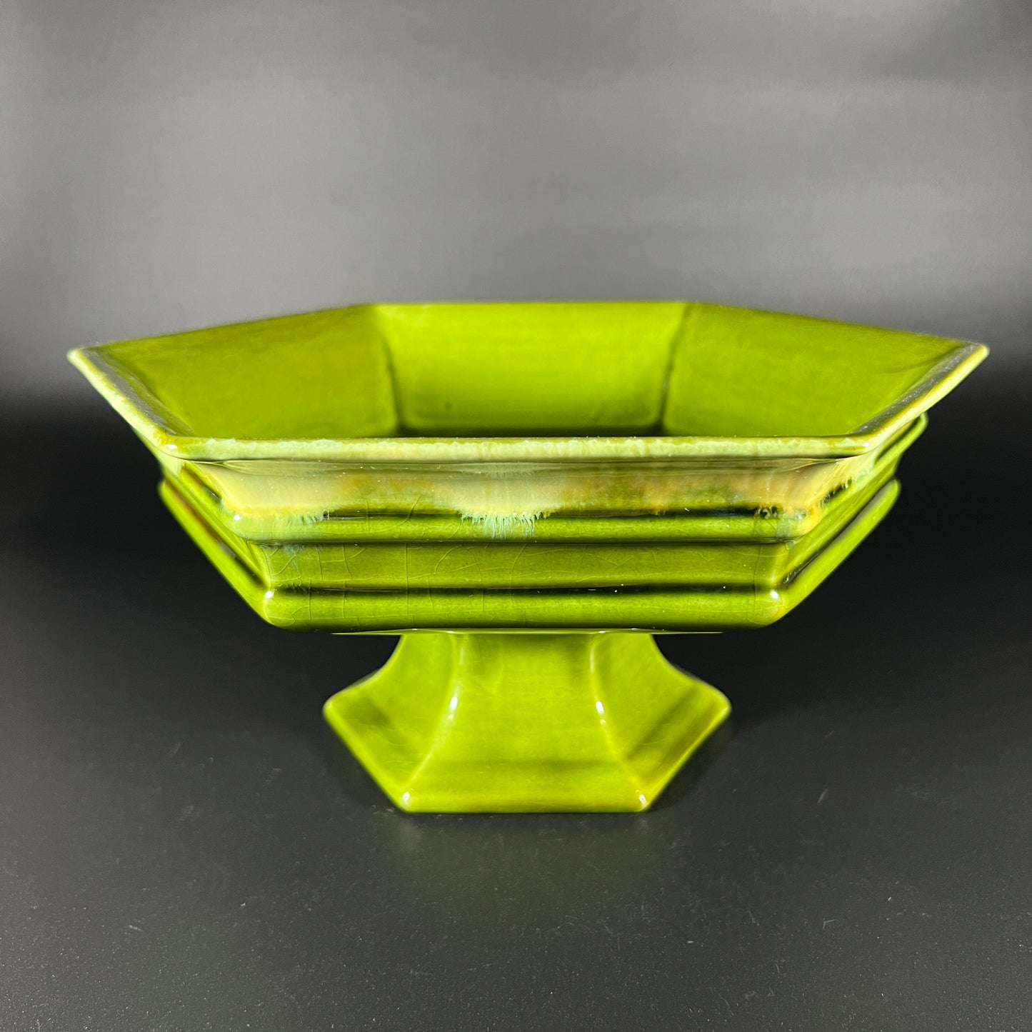 Haeger Pedestal Dish #3058 USA