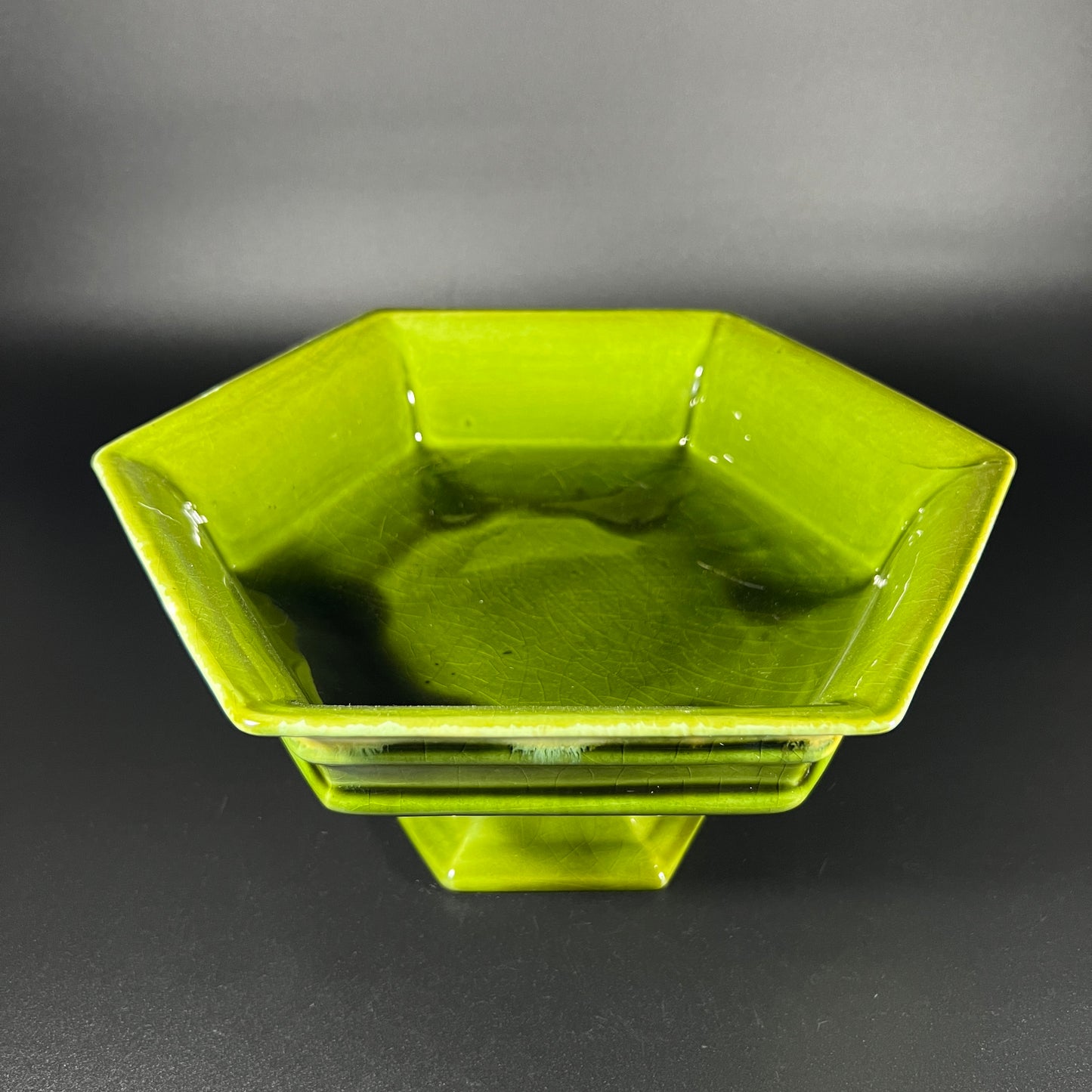 Haeger Pedestal Dish #3058 USA