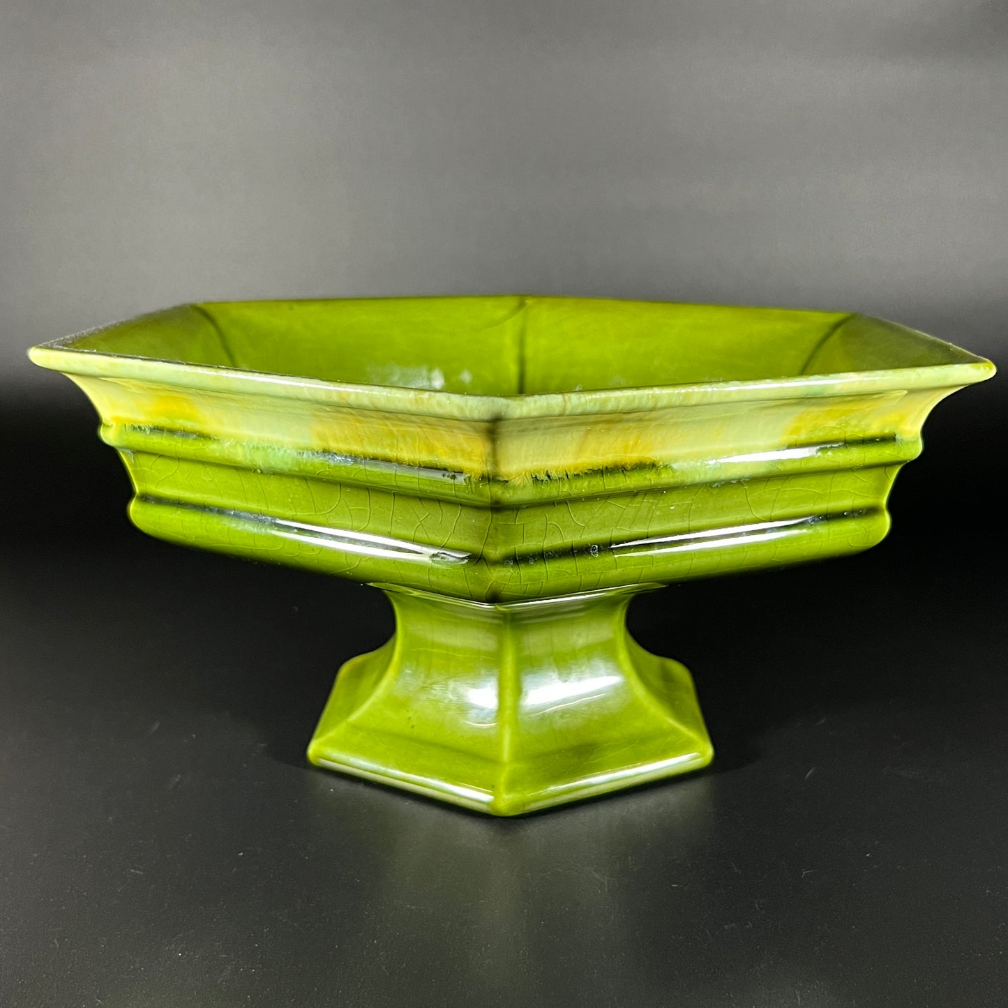 Haeger Pedestal Dish #3058 USA