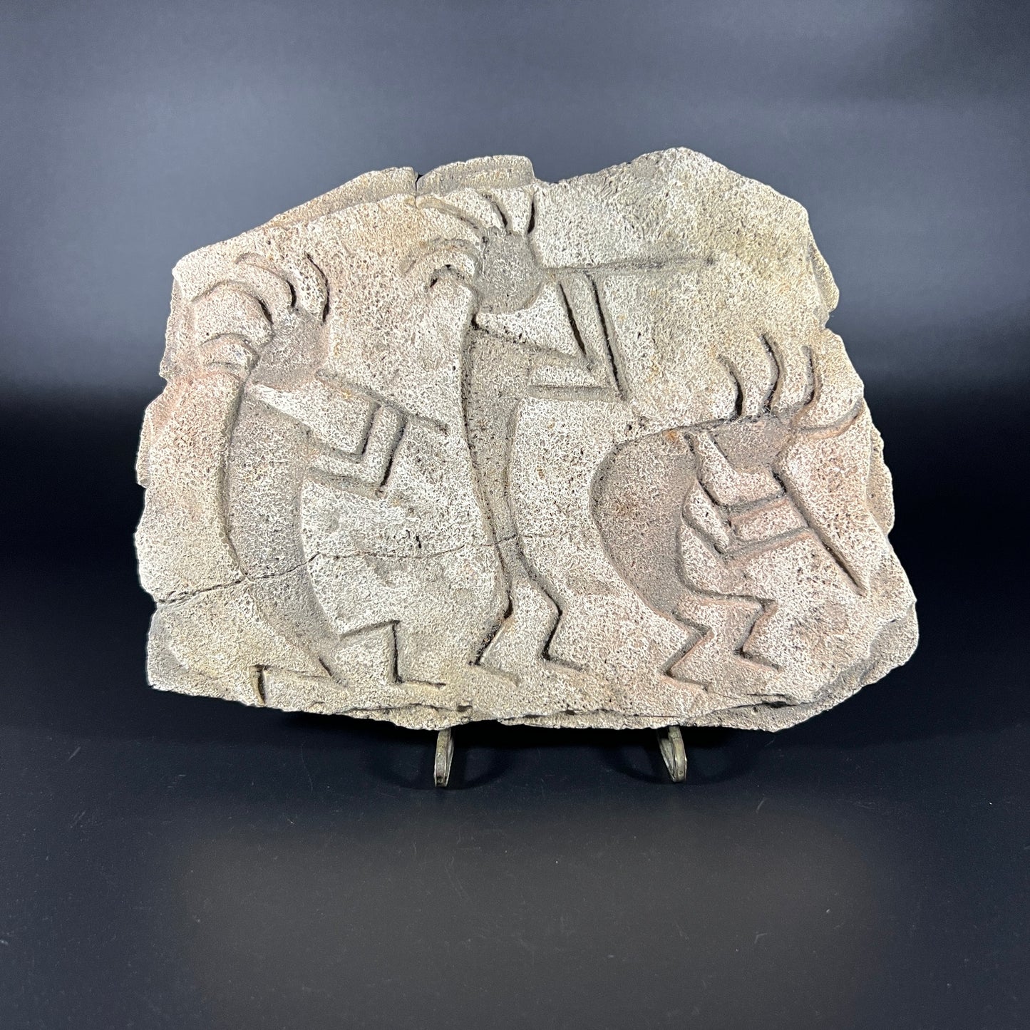 Ancient Kokapelli Petroglyph Reproduction
