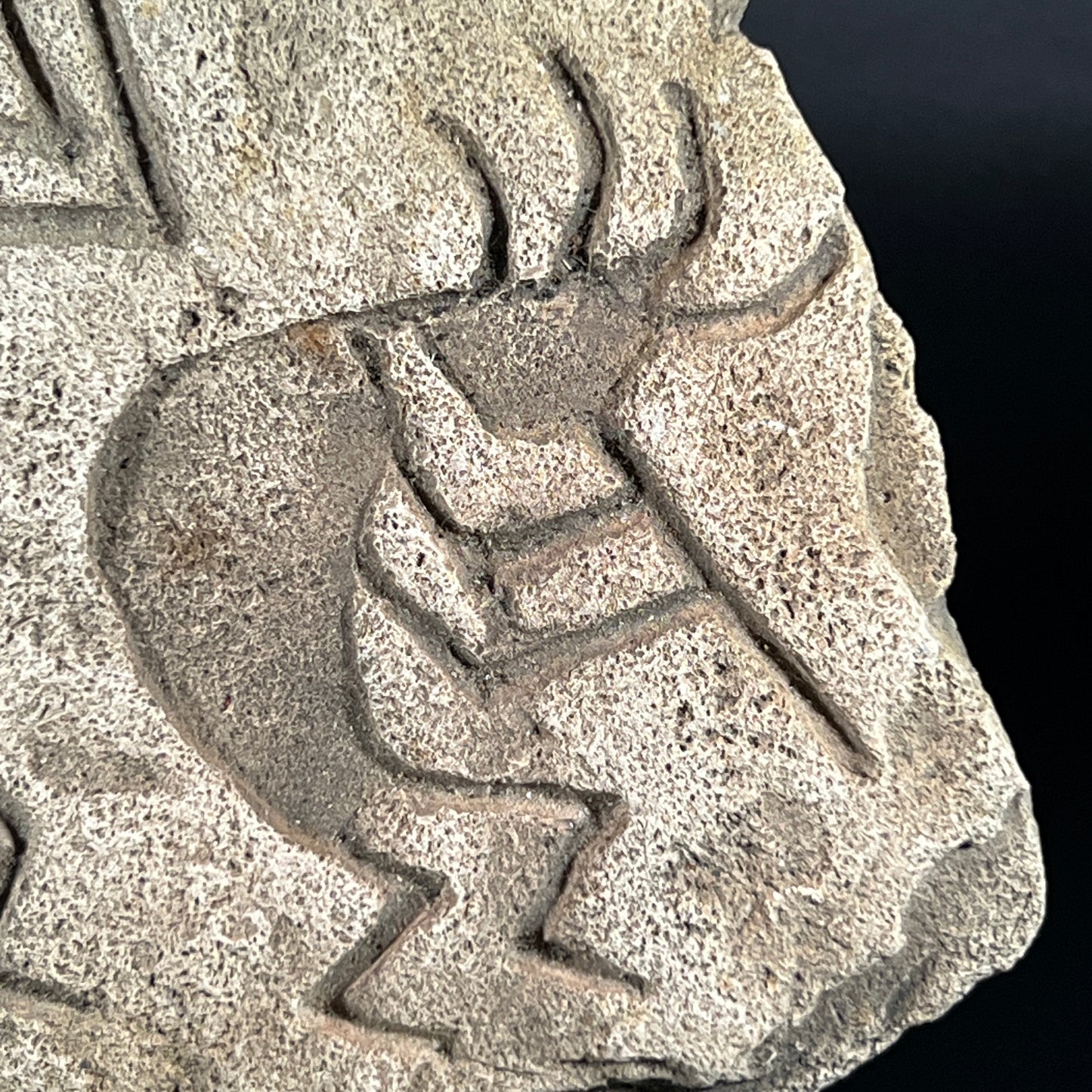 Ancient Kokapelli Petroglyph Reproduction