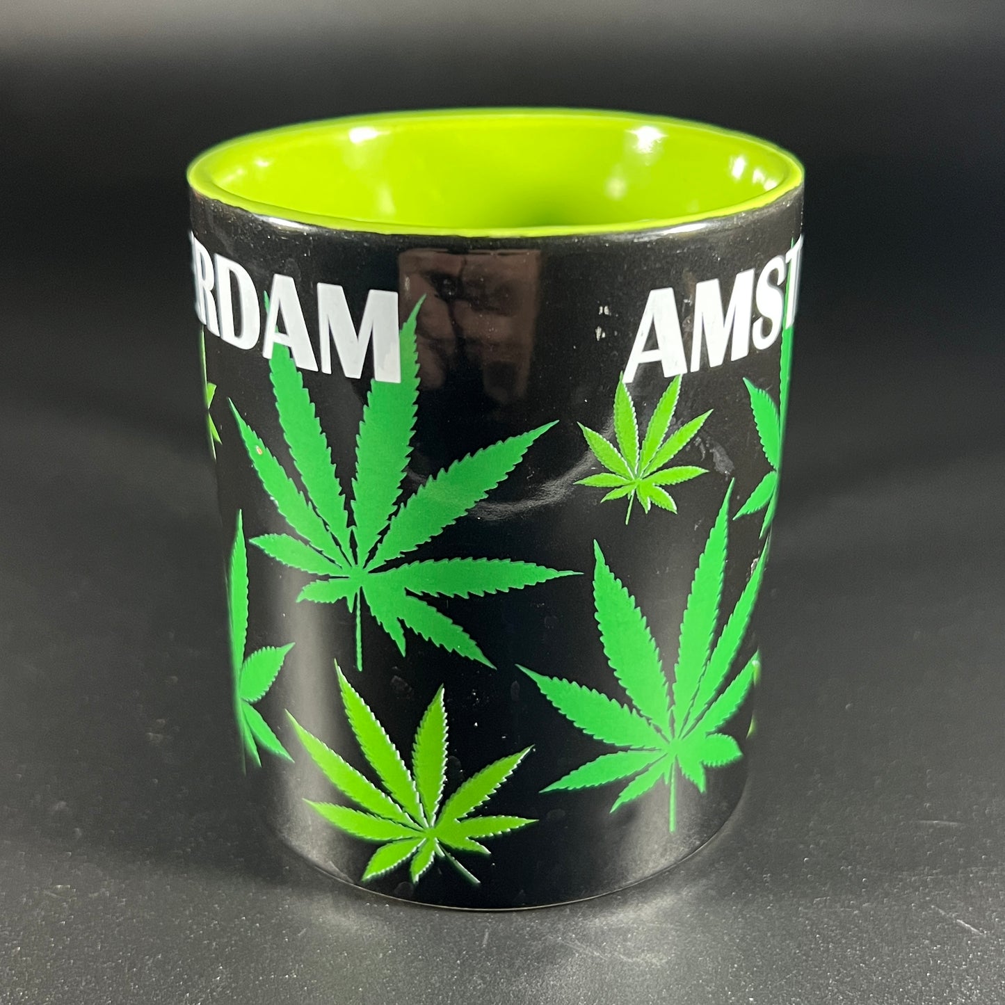 Amsterdam Marijuana Leaf Mug