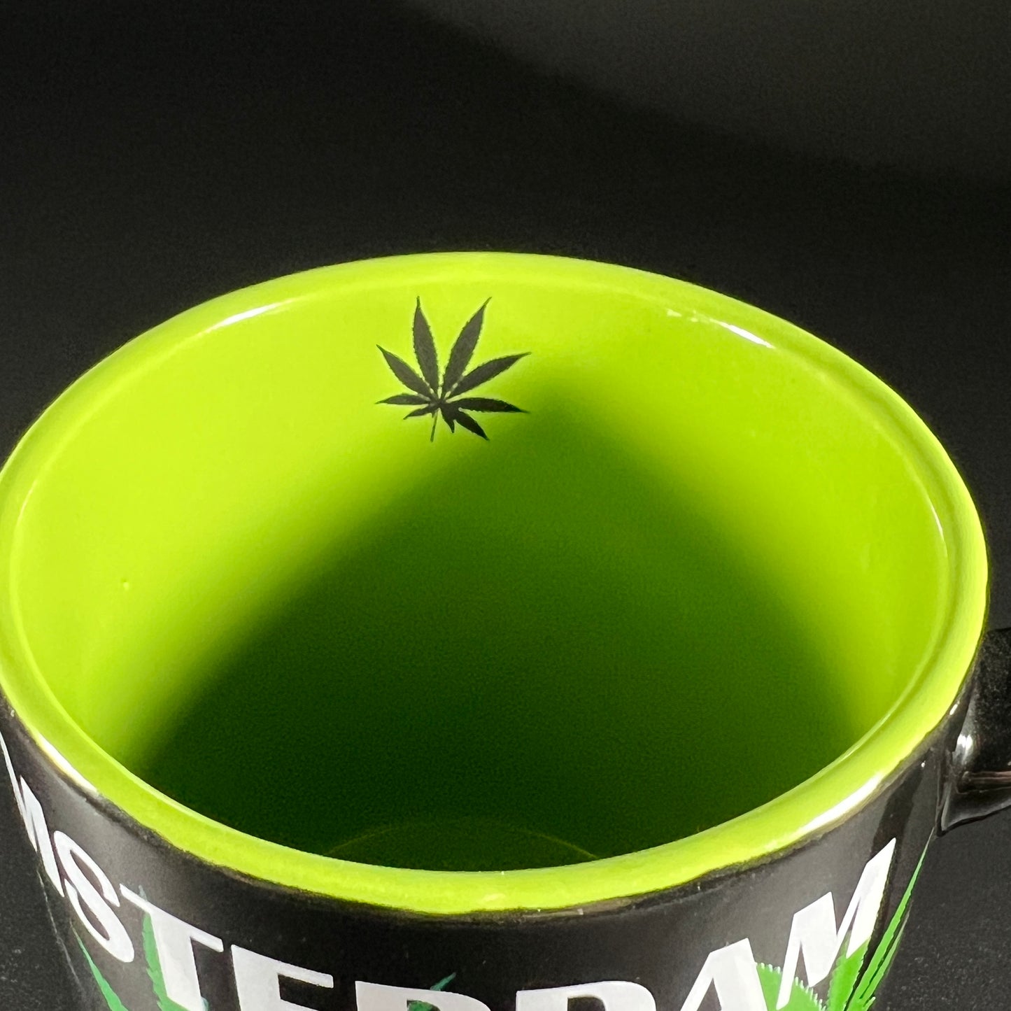Amsterdam Marijuana Leaf Mug