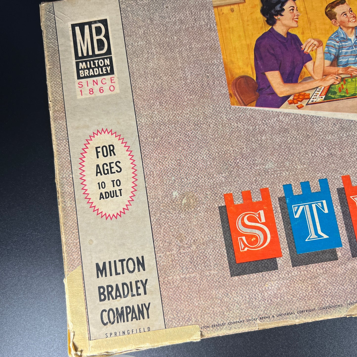 1962 Vintage Stratego Board Game
