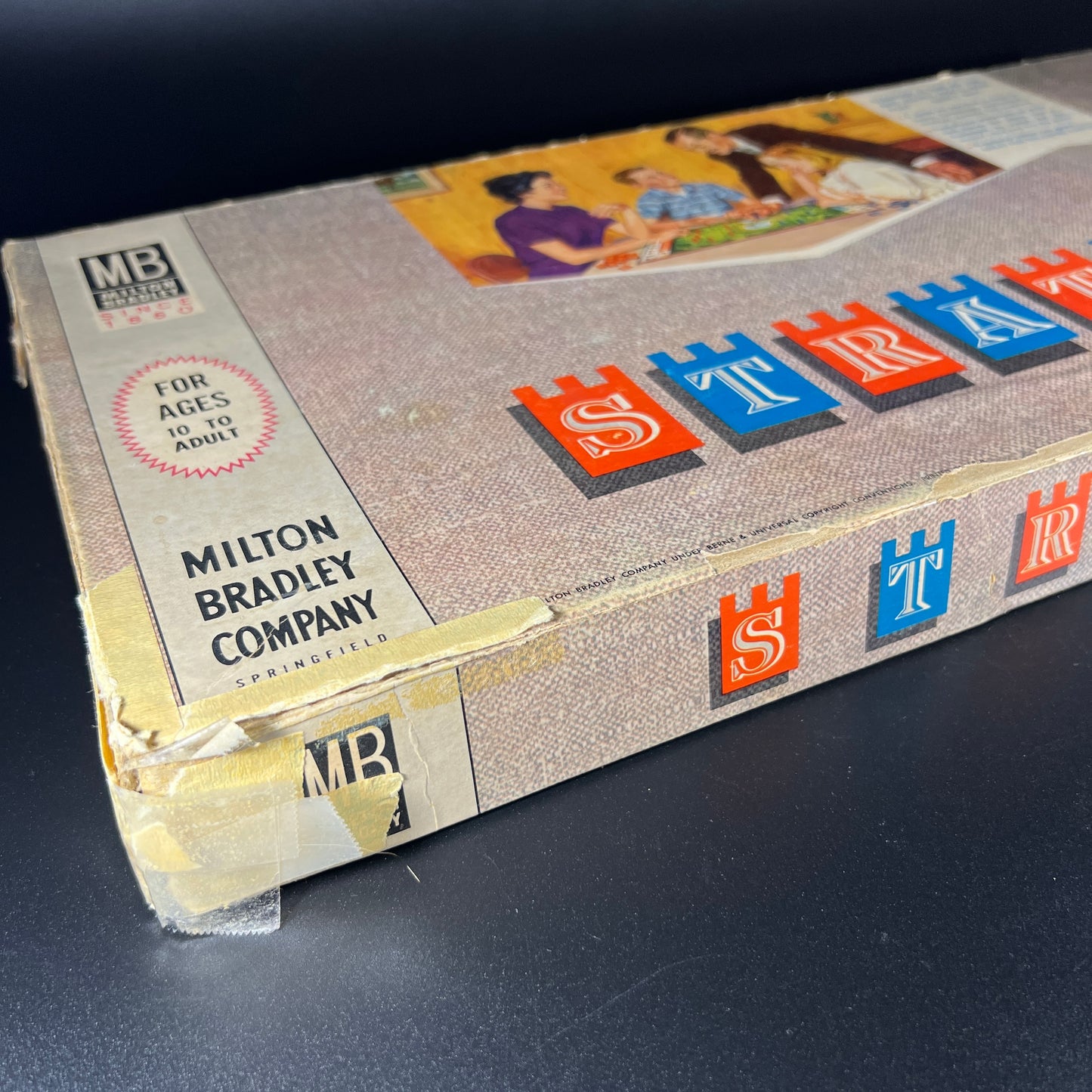 1962 Vintage Stratego Board Game