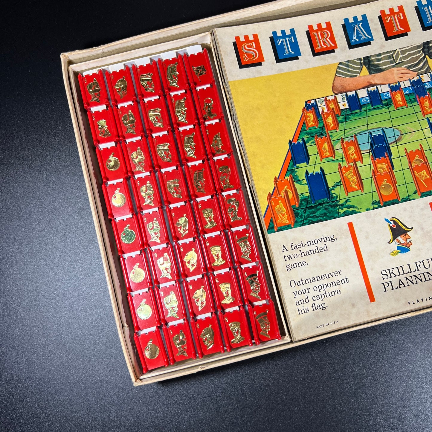 1962 Vintage Stratego Board Game