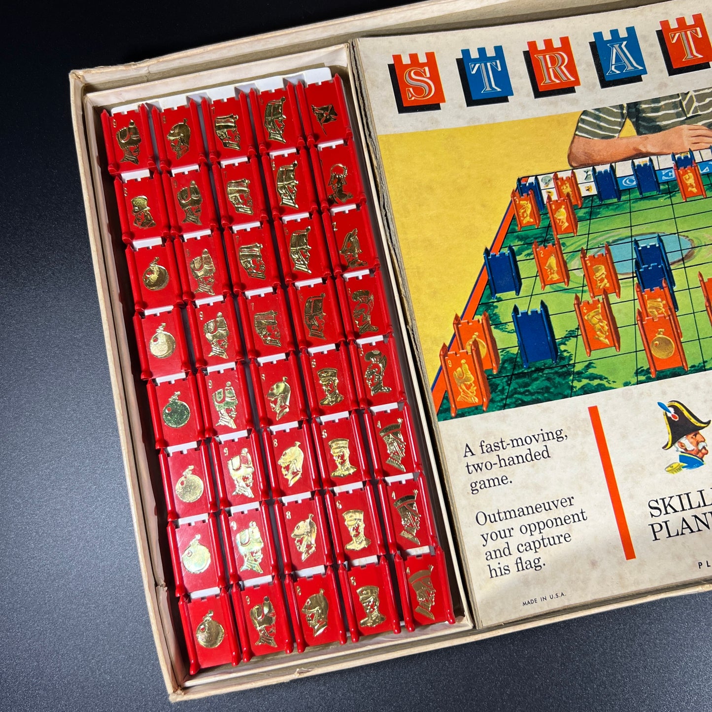 1962 Vintage Stratego Board Game