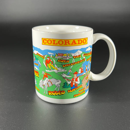 Vintage Souvenir Mug from Colorado