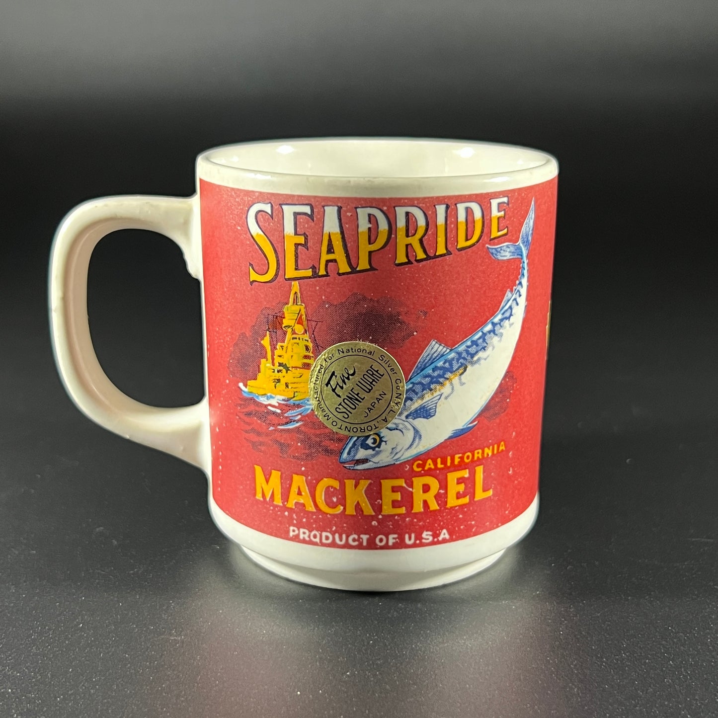 Seapride Mackerel Retro Mug