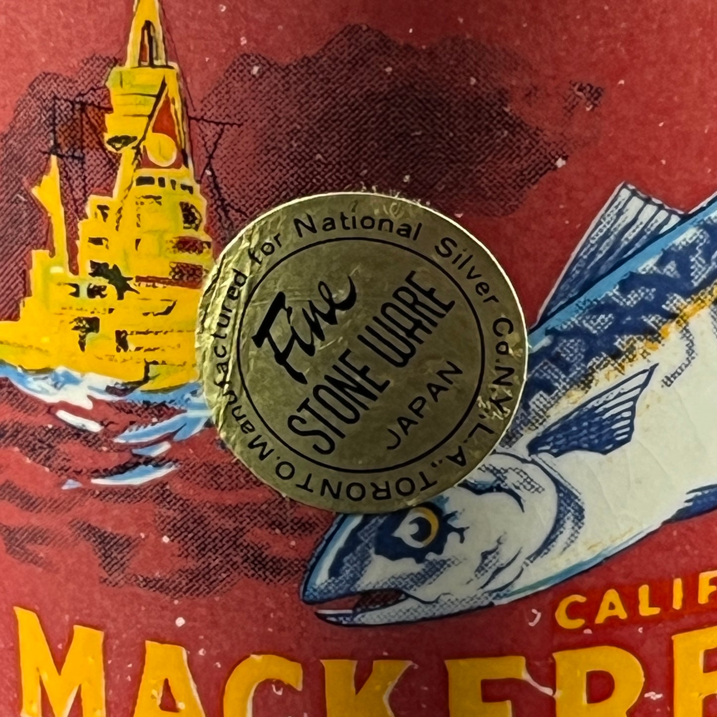 Seapride Mackerel Retro Mug