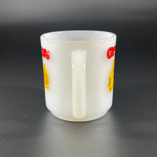 Vintage Ottawa "Capital City of Canada" Milk Glass Mug
