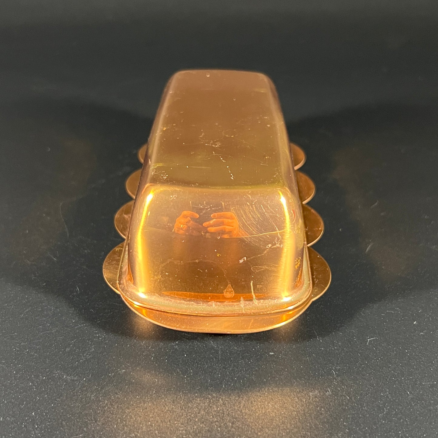 1970s Coppercraft Guide Copper Butter Tray with Lid