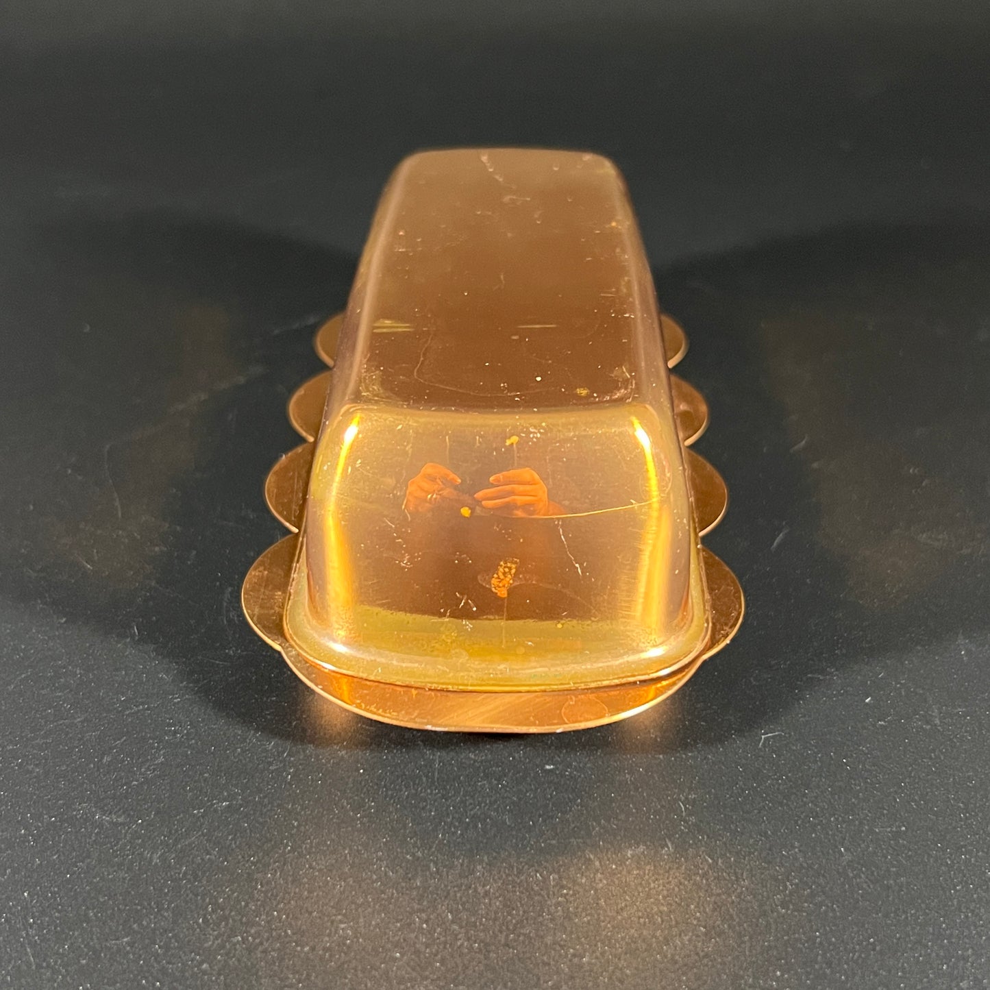1970s Coppercraft Guide Copper Butter Tray with Lid