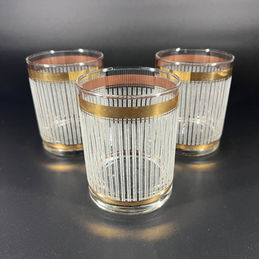 Vintage Georges Briard Rocks Glasses (set of 3)